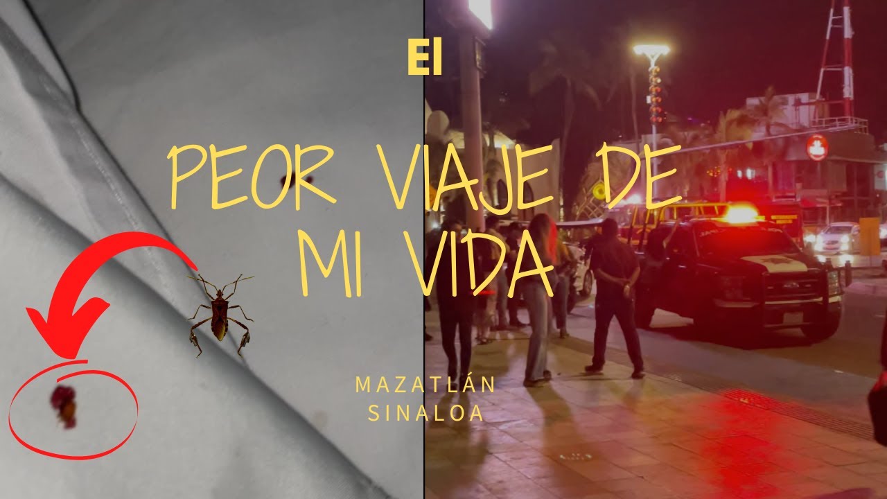 ¡NO VAYAS  a este HOTEL en Mazatlán ! esto fue lo que ENCONTRAMOS.