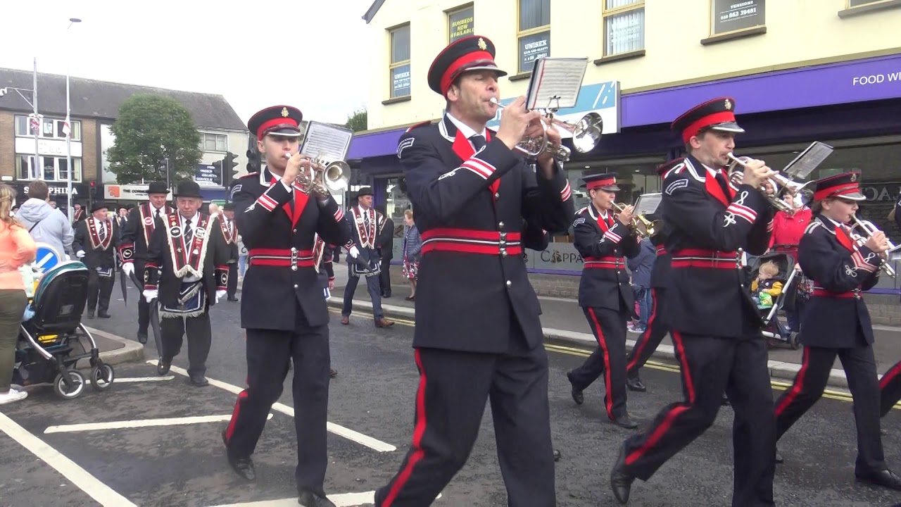 Tamlaghtmore Silver Band @ Last Saturday Morning In Cookstown 2019 2