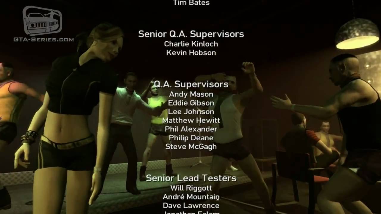 GTA: The Ballad of Gay Tony - End Credits
