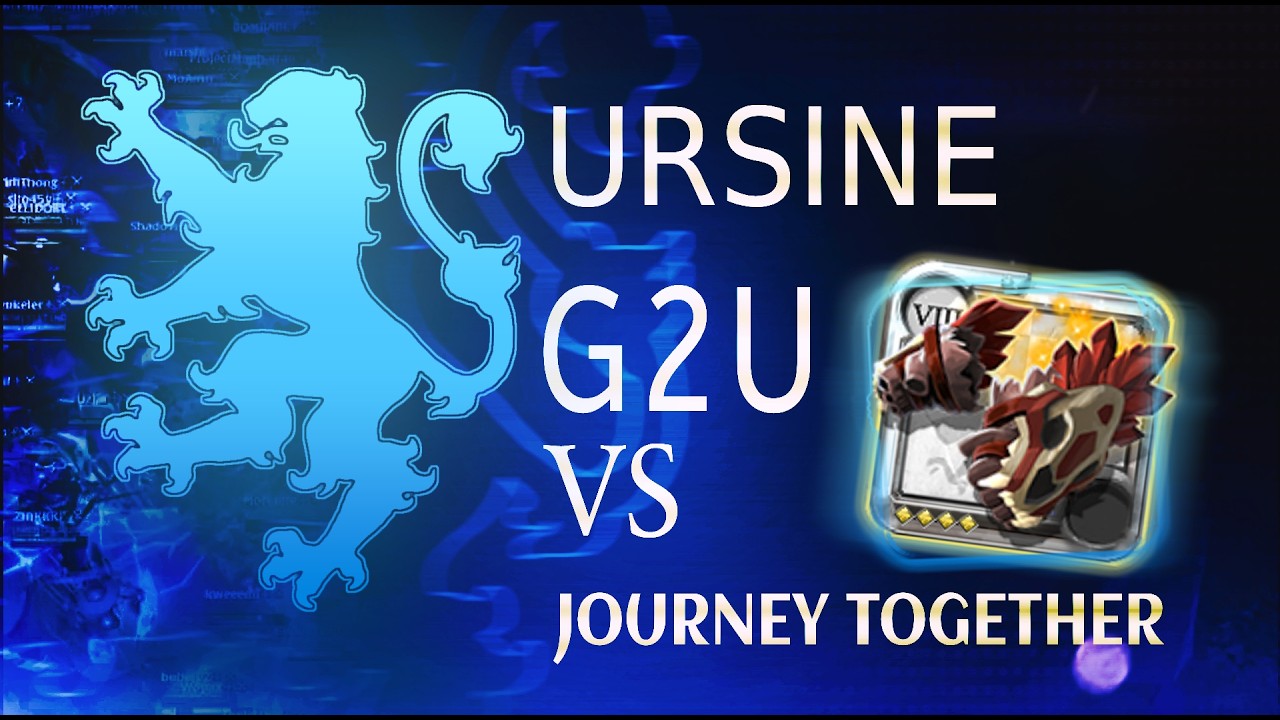 S 31 G2U VS JOURNEY TOGETHER #zvzalbiononline #albiononline #ursine #mmorpg