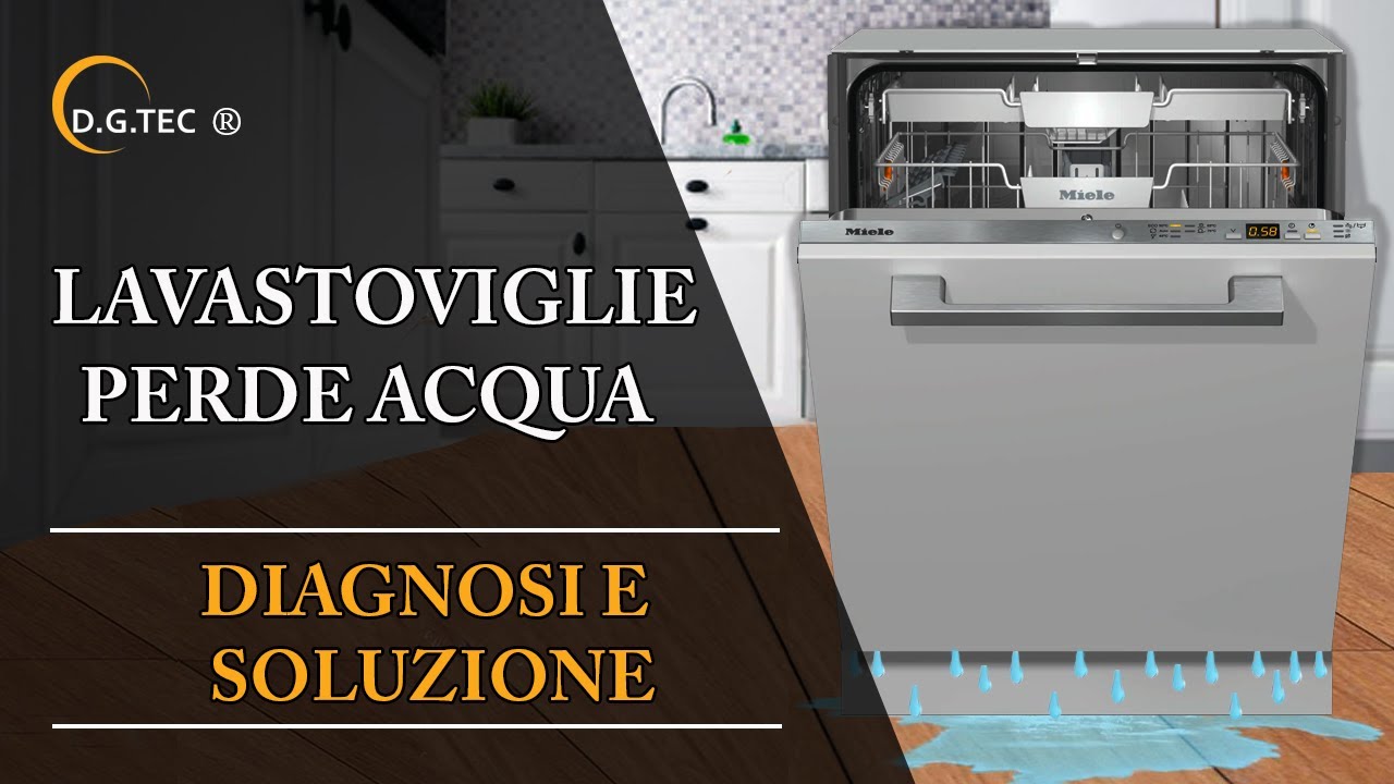 Lavastoviglie perde acqua