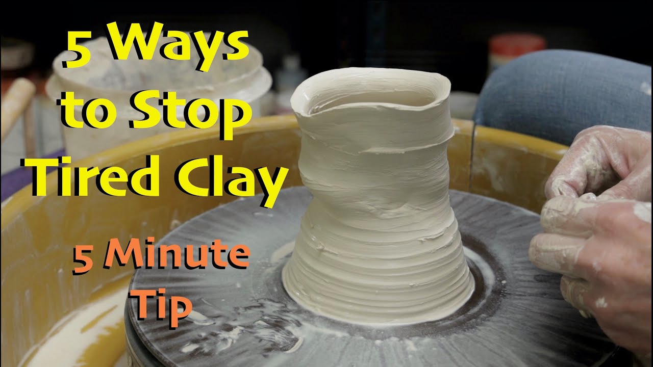 5 Ways to Improve Your Wheel Throwing! Easy Solutions to Tired Clay Problems.