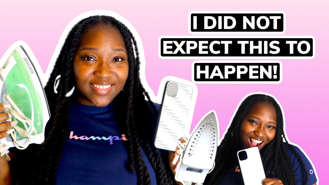 Making a Phone Case with a Iron | Shocking Results