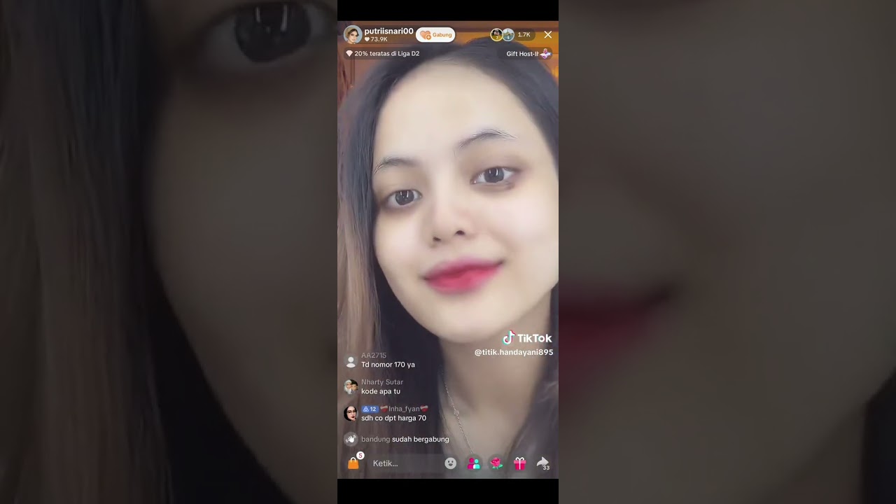 LIVE BUMIL PUTRI ISNARI #putriisnari 