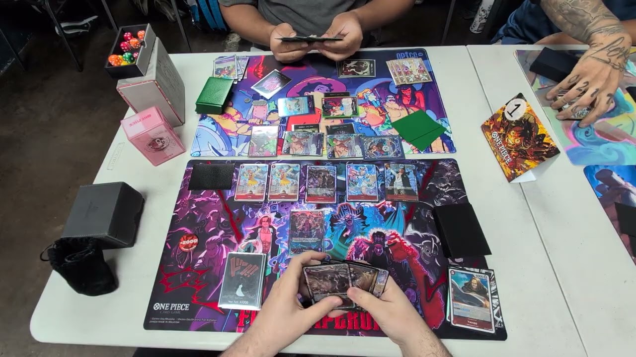 (OP11) Red Shanks vs GP Luffy! OPTCG POV