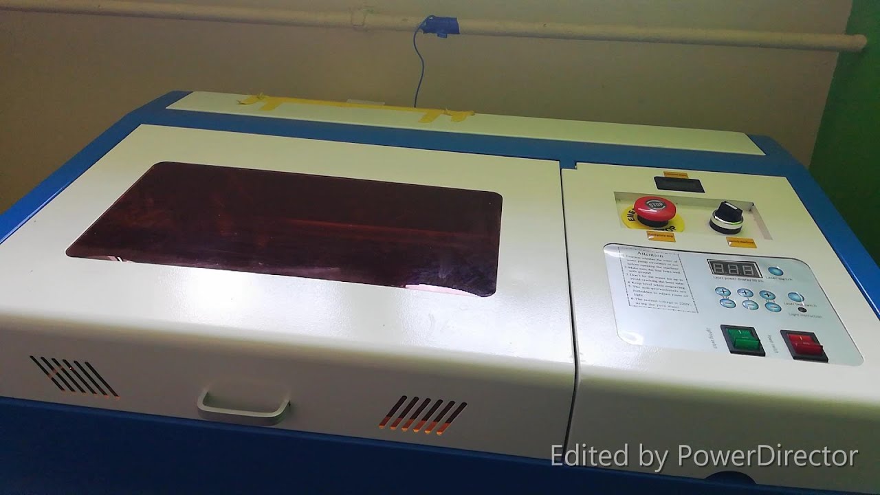 2# Laser CO2 40W - Opis,składanie,instalacja,testy
