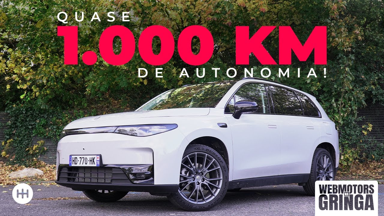 SUV ELÉTRICO COM MOTOR A GASOLINA? 🤯 Dirigimos o Leapmotor C10 REEV