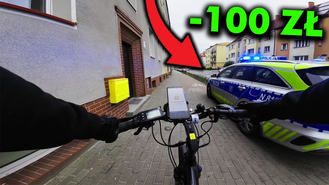 NIEPLANOWANE SPOTKANIE Z POLICJĄ / KURIER GLOVO