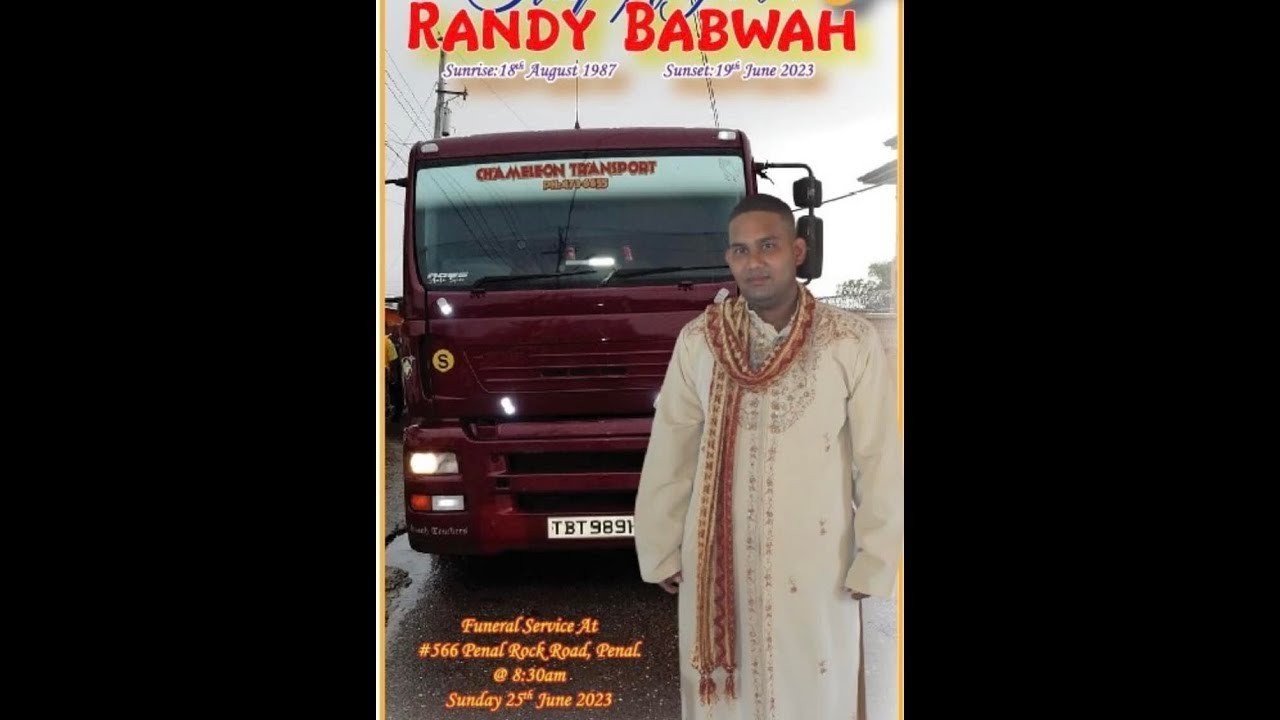 The Funeral of the late Randy Kubir Babwah