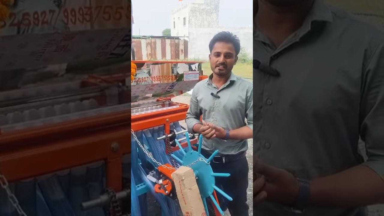 Dharti automatic seed drill feedback by mohan lal ji amlavad 