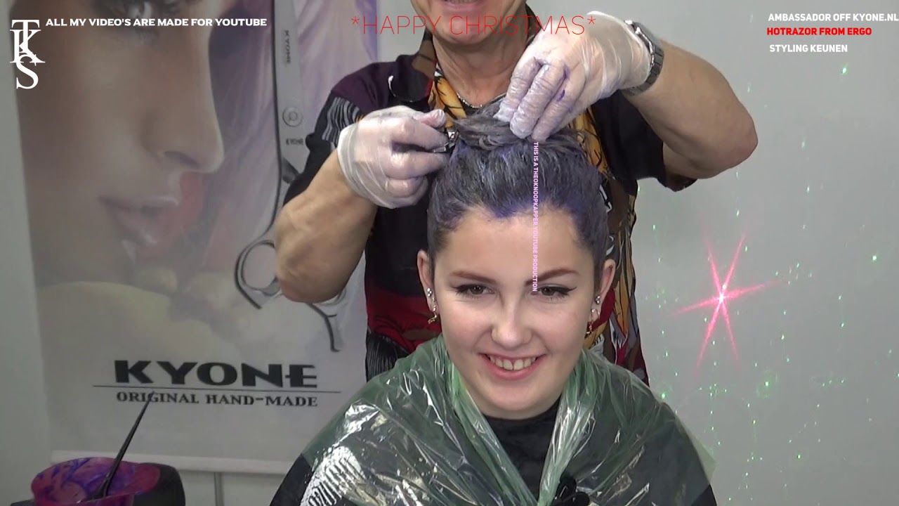 I have a party!!! Fix my hair and nape-shave. Marjolijn by TKS