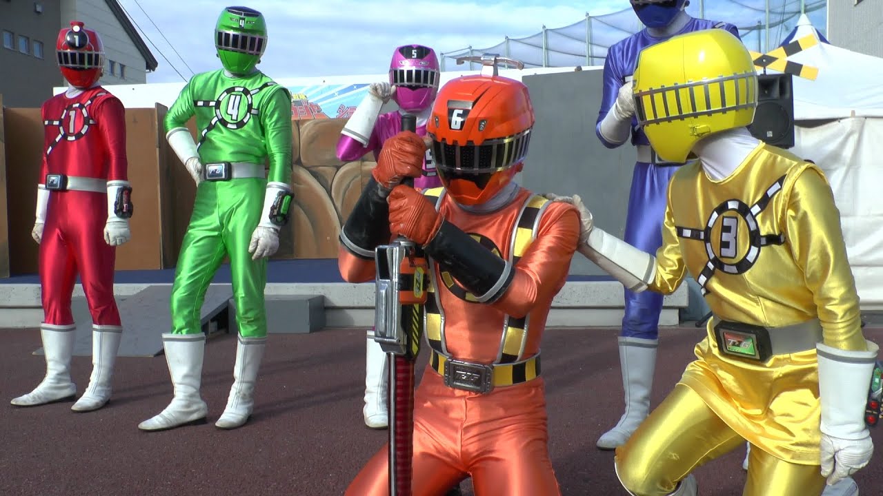 トッキュウ６号登場 「烈車戦隊トッキュウジャー」ショー　2014.12.7　Ressha Sentai ToQger Show