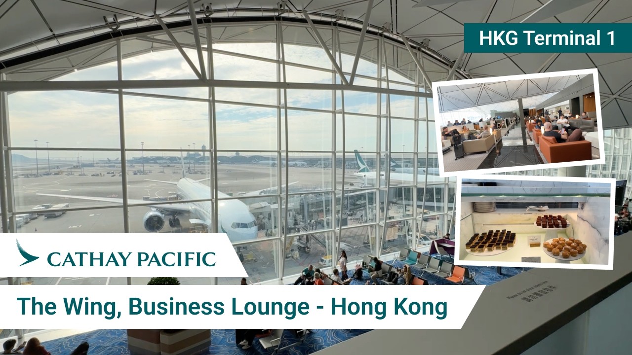 Cathay Pacific The Wing, Business Lounge | Hong Kong International Airport (HKG) - Terminal 1