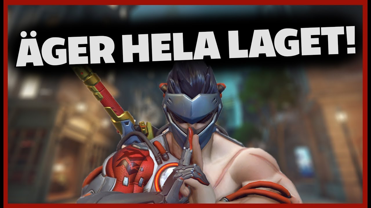 &Auml;GER HELA LAGET - Genji Master Rank Overwatch p&aring; Svenska Gameplay