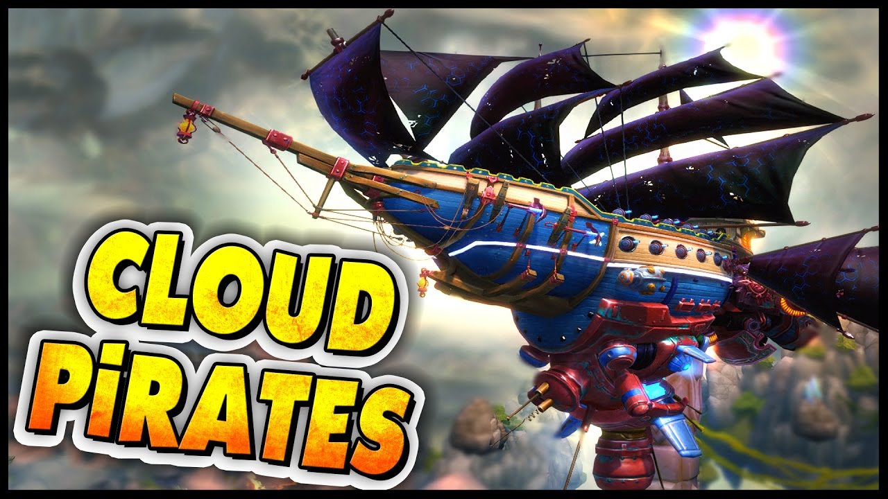 Cloud Pirates ➤ New Airship Combat Game! Dreadnought Meets Armored Warfare? [Cloud Pirates Gameplay]