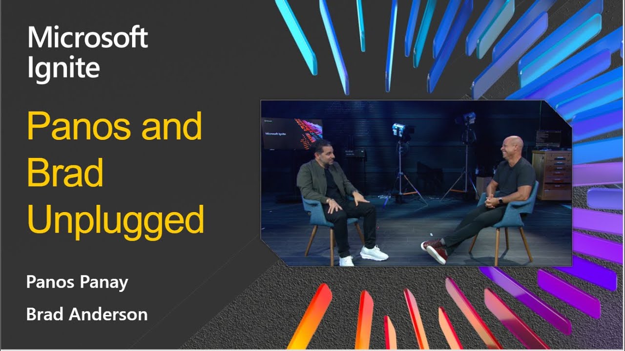 Panos and Brad Unplugged—A Conversation About New Hybrid Workstyles with Windows and Microsoft 365