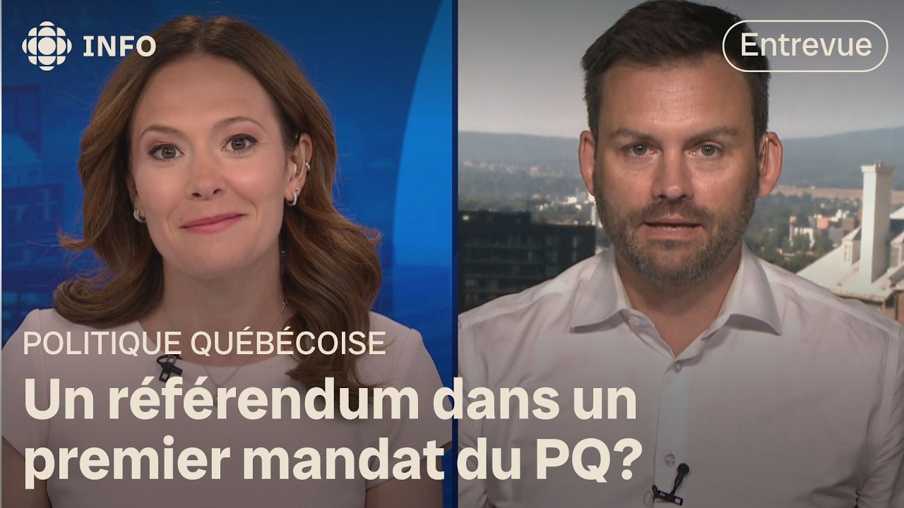 Le Parti québécois remporte l'élection dans Arthabaska : entrevue avec son chef, PSPP