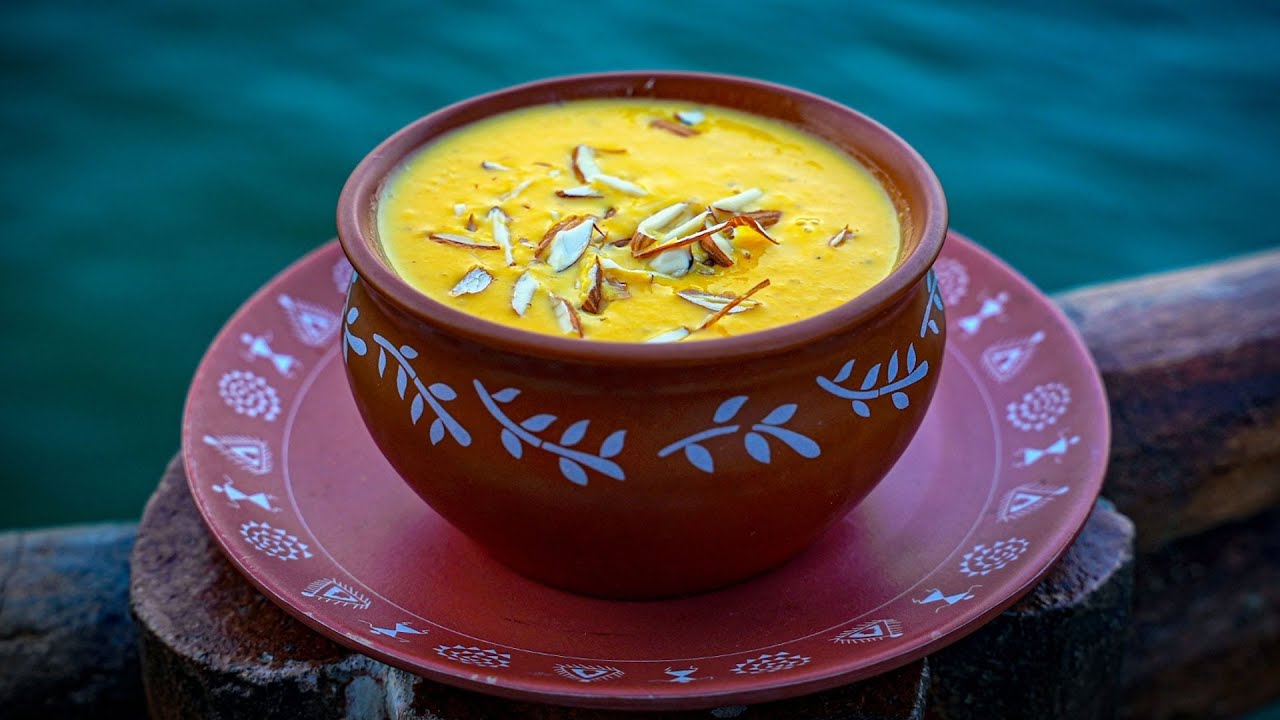 Carrot Kheer in Manthena's Kitchen ASMR | Navratri Special Sweet | 4K Videos