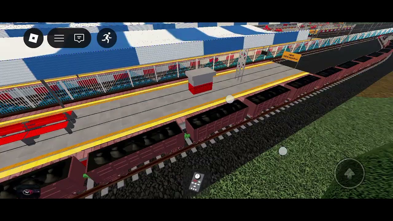 I'm playing A new train game Ro scale western railway Ak Play zone game part 1 | Western railway |