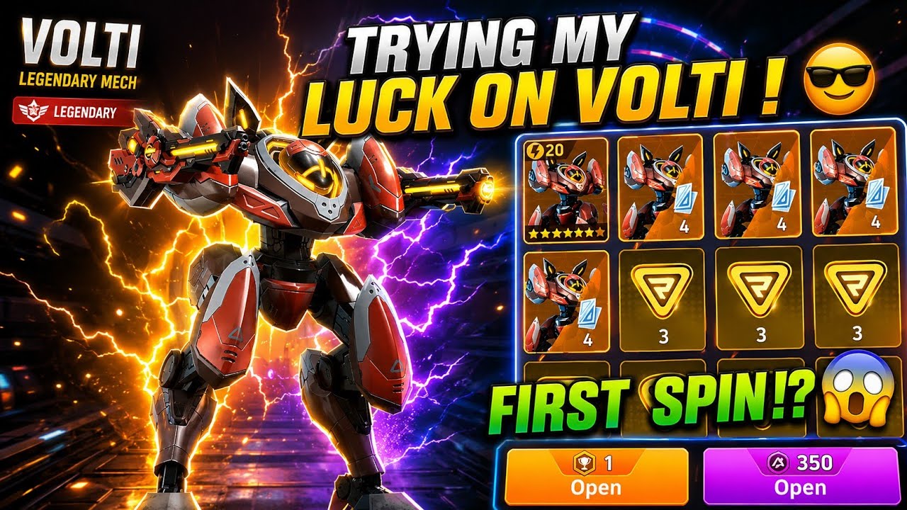 Volti UNLOCKED! 🔥😱 Is It Worth It? | Mech Arena 