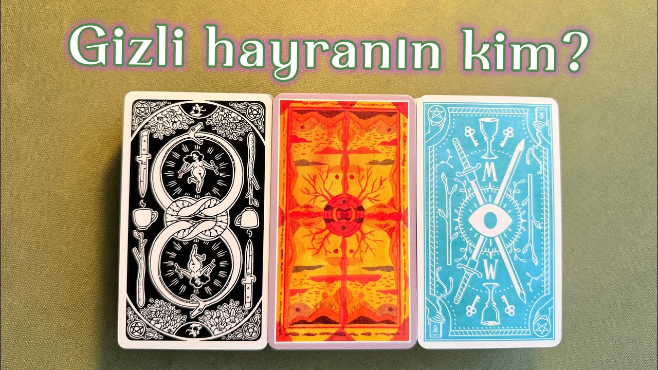 Gizli hayranın kim? 🤔🔮💖 Tarot deste seç