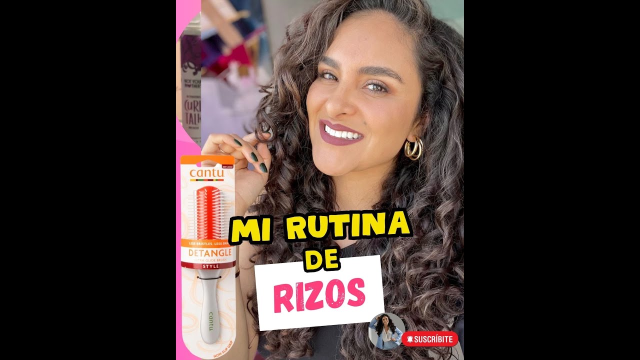 MI RUTINA DE RIZOS! 😅❤️