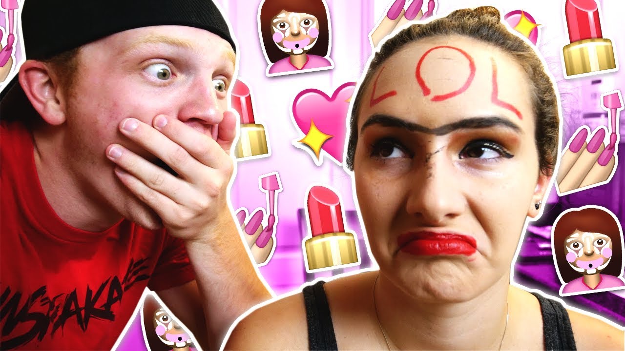 I DO MY GIRLFRIENDS MAKEUP! *bad idea*