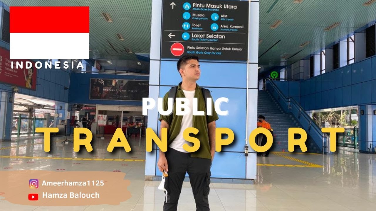 Trying Jakarta Train Public Transport for the First Time (Is it Good?...)