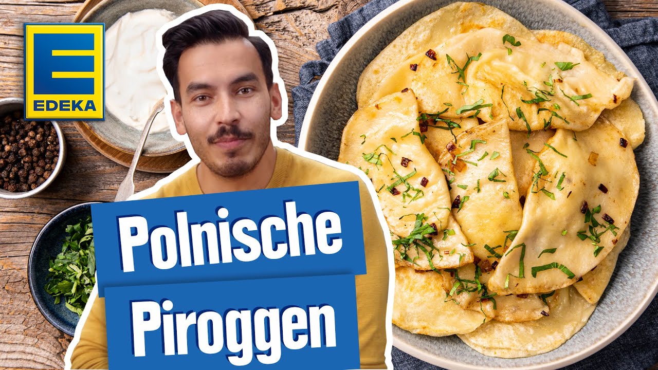 Polnische Piroggen Rezept | Gefüllte Teigtaschen aus der polnischen Küche