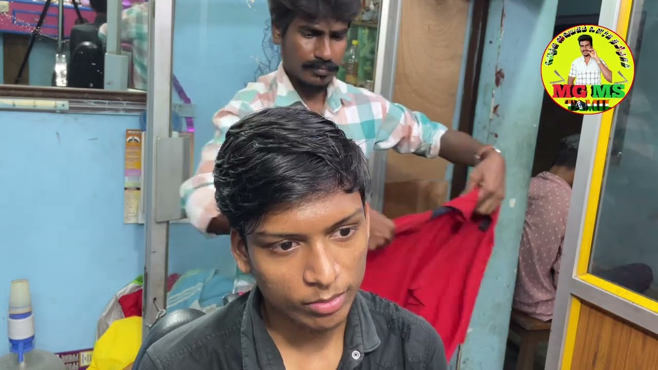 Asmr headshave young boys | mgms tamil