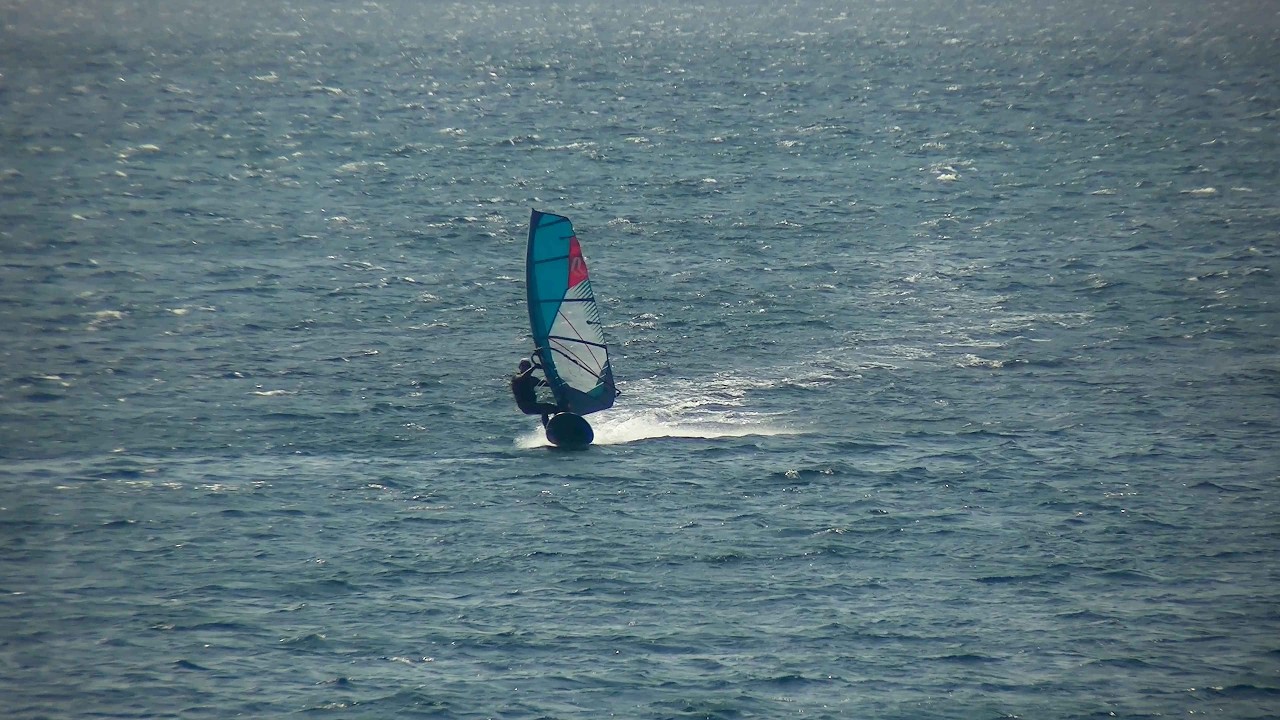 【何年かぶりの幸運】3月1日脇岬 ウインドサーフィン　windsurfing