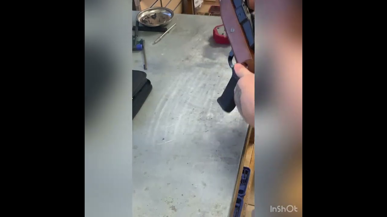 Mini 14 stock removal and replacement