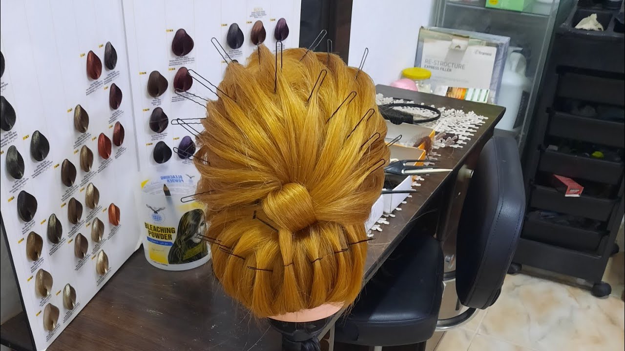 # تسريحة 3d للمبتدئين سهلة جدا#تعليم التسريحات الثري دي