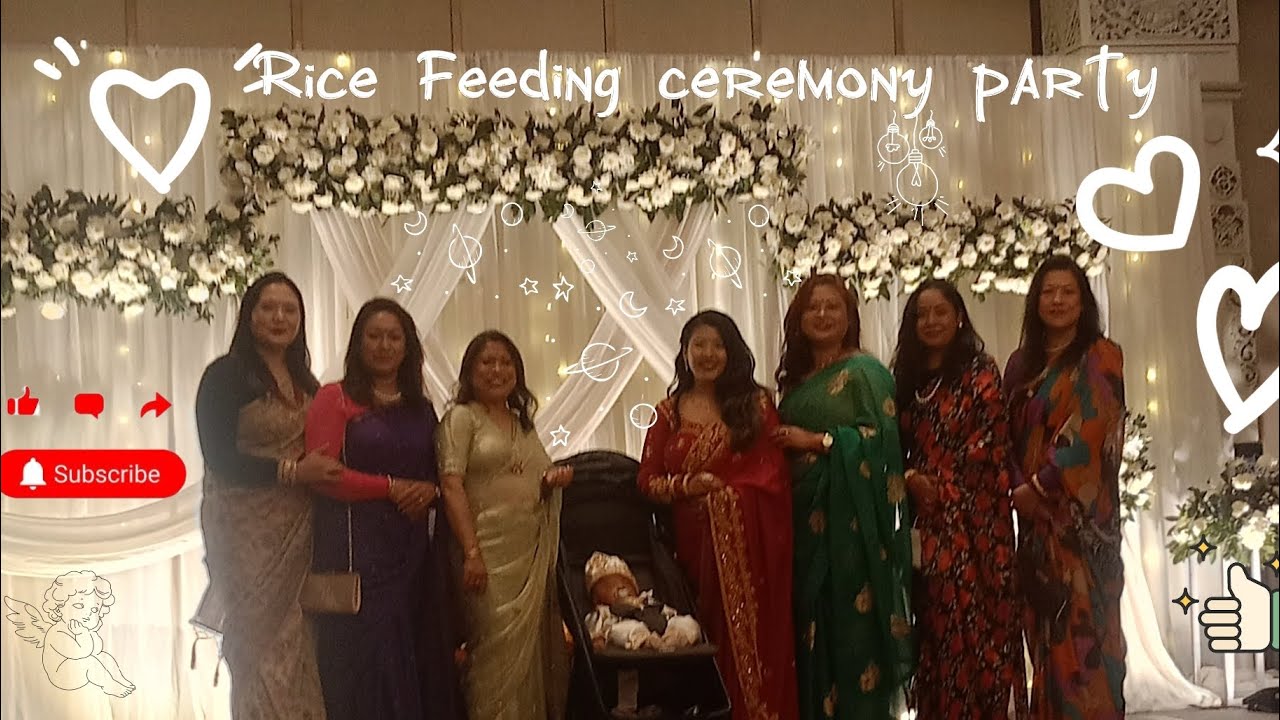 Rice Feeding party 🎉