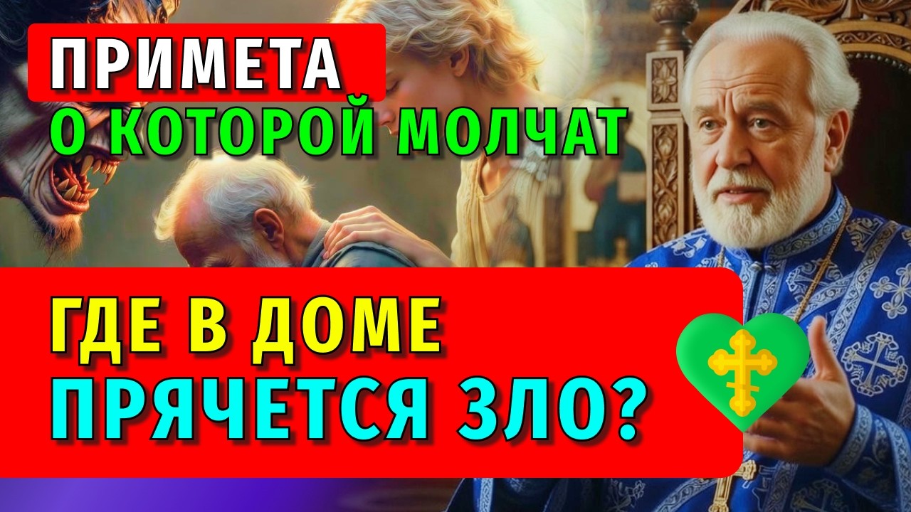 БОГ УШЕЛ ИЗ ЭТОГО ДОМА. 7 СТРАШНЫХ ЗНАКОВ, КОТОРЫЕ ВЫ НЕ ВИДИТЕ. ГДЕ В ДОМЕ ПРЯЧЕТСЯ ЗЛО?