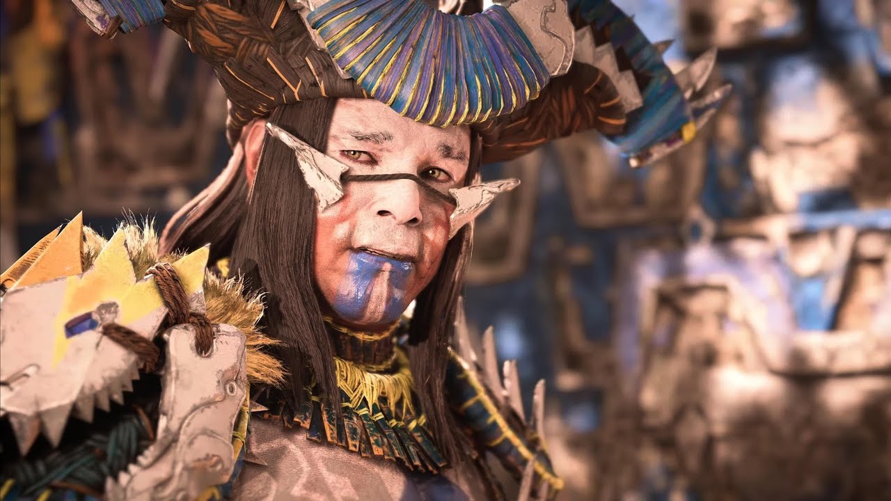 Aloy meets Chief Hekarro - Horizon Forbidden West