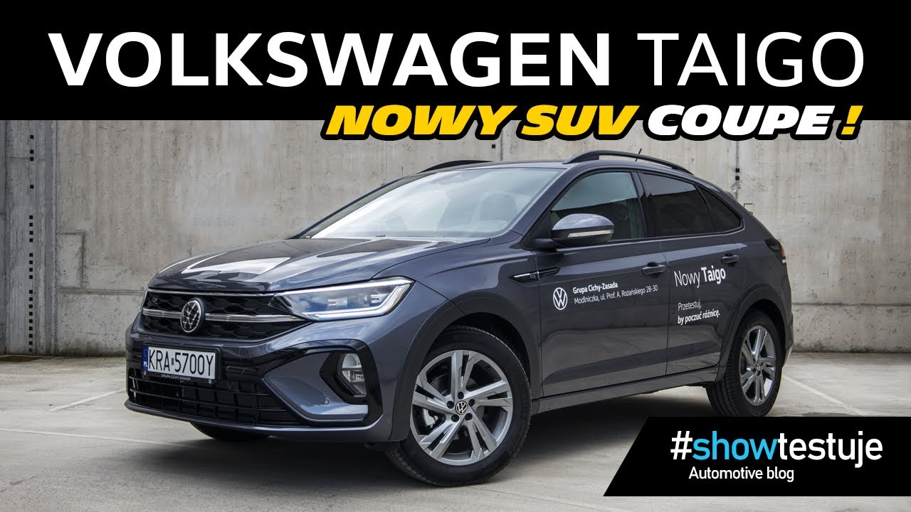 Volkswagen Taigo R-line (2022) 1.5 TSI 150 KM DSG - czy warto go kupić? [ #showtestuje ] TEST PL