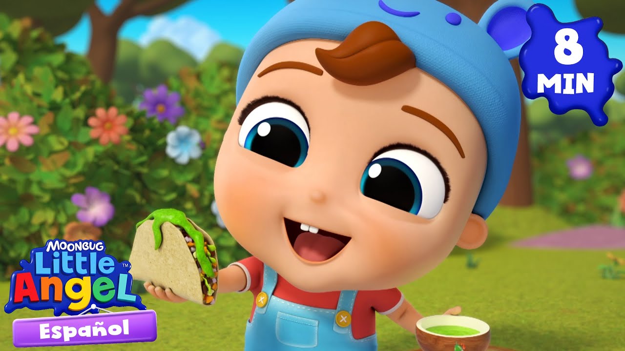 Bebé Juan prueba los tacos 🌮 Canciones Infantiles con Bebé Juan🎵 Little Angel Español