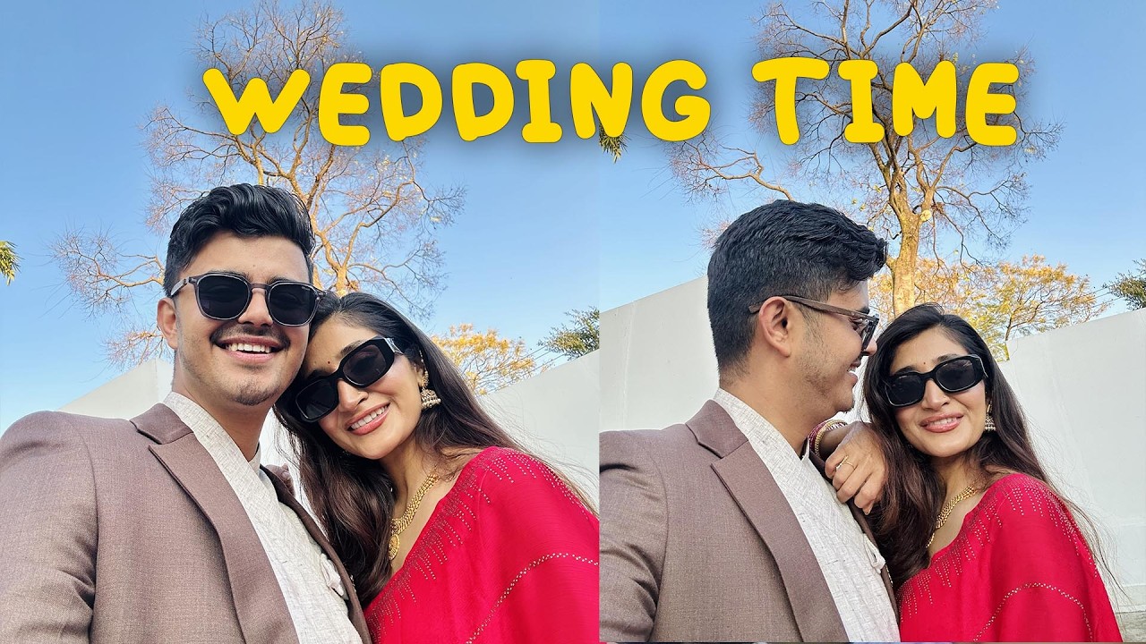 We Went to a Wedding Together 😍 | Smriti & Dr Aavishkar