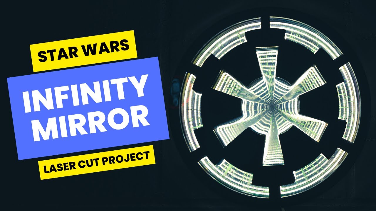 I Built a Star Wars Infinity Mirror!