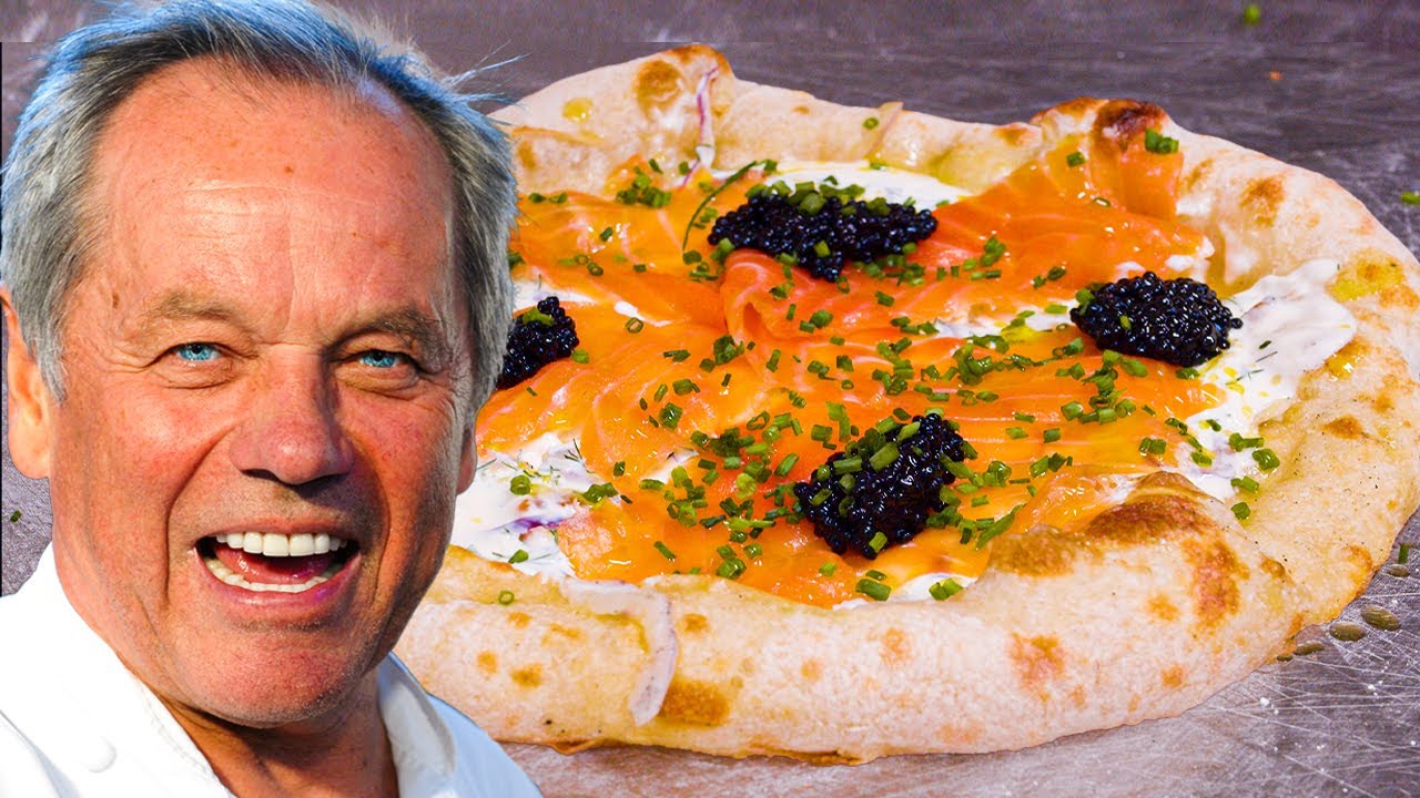 Recreating Wolfgang Puck's Smoked Salmon Pizza With A Twist!