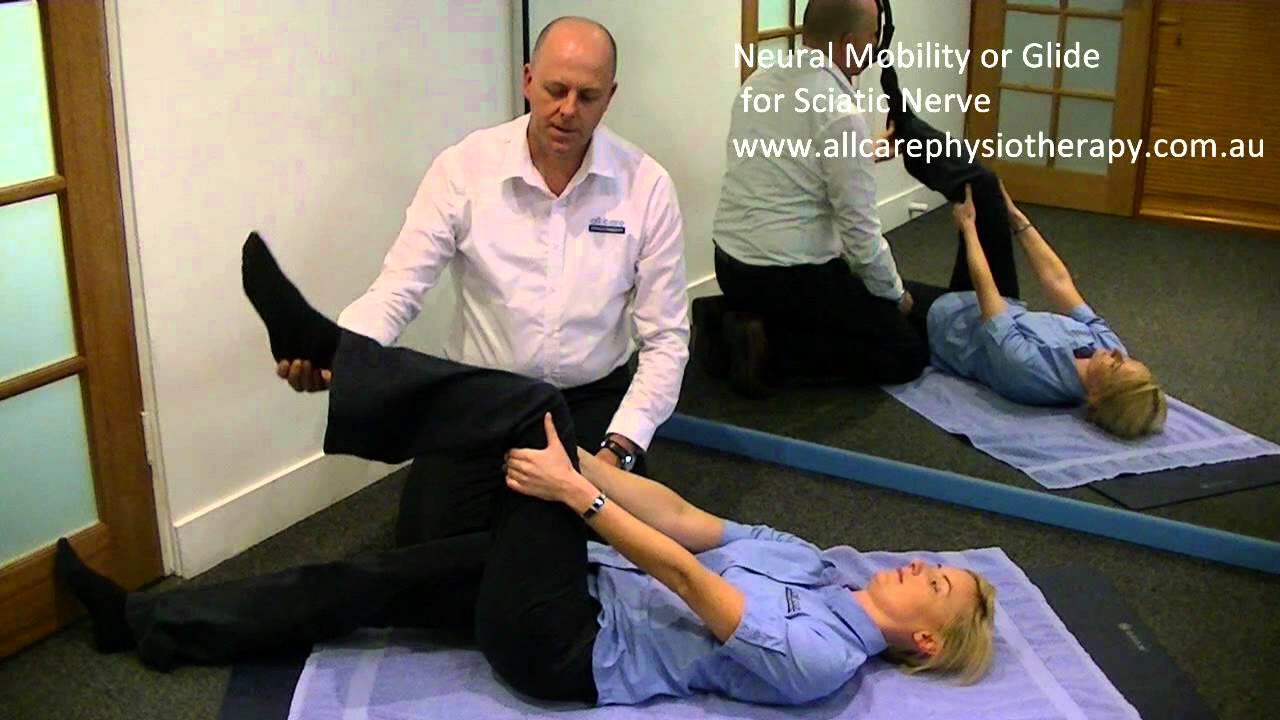 All Care Physio - Back Exercises - Sciatic Nerve Neural Glide
