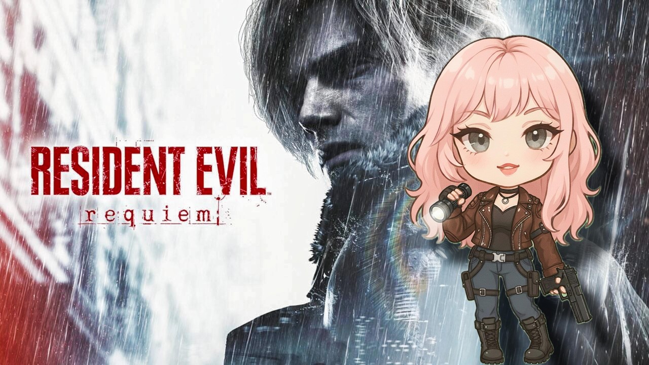Resident Evil Requiem: Roxy jugando en stream parte 06