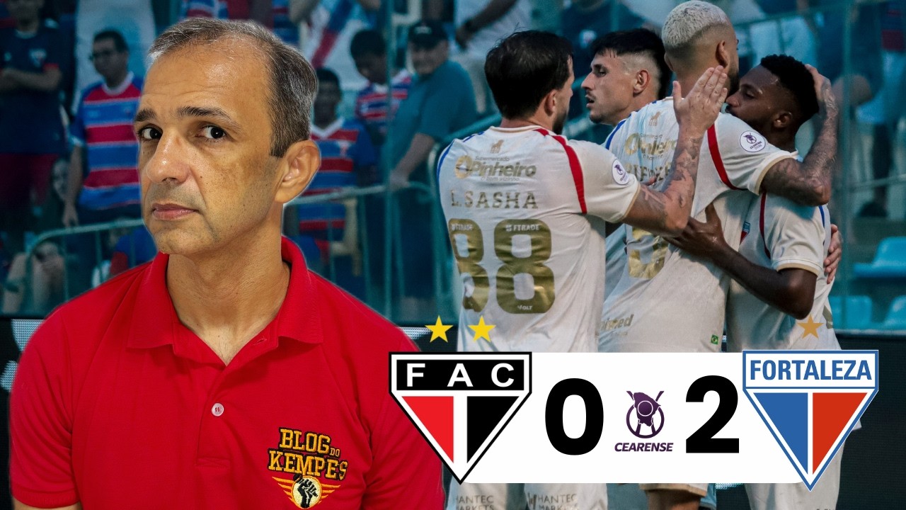 FORTALEZA FAZ BOA APRESENTAÇÃO, VENCE O FERROVIÁRIO E LARGA NA FRENTE NA SEMIFINAL DO CEARENSE