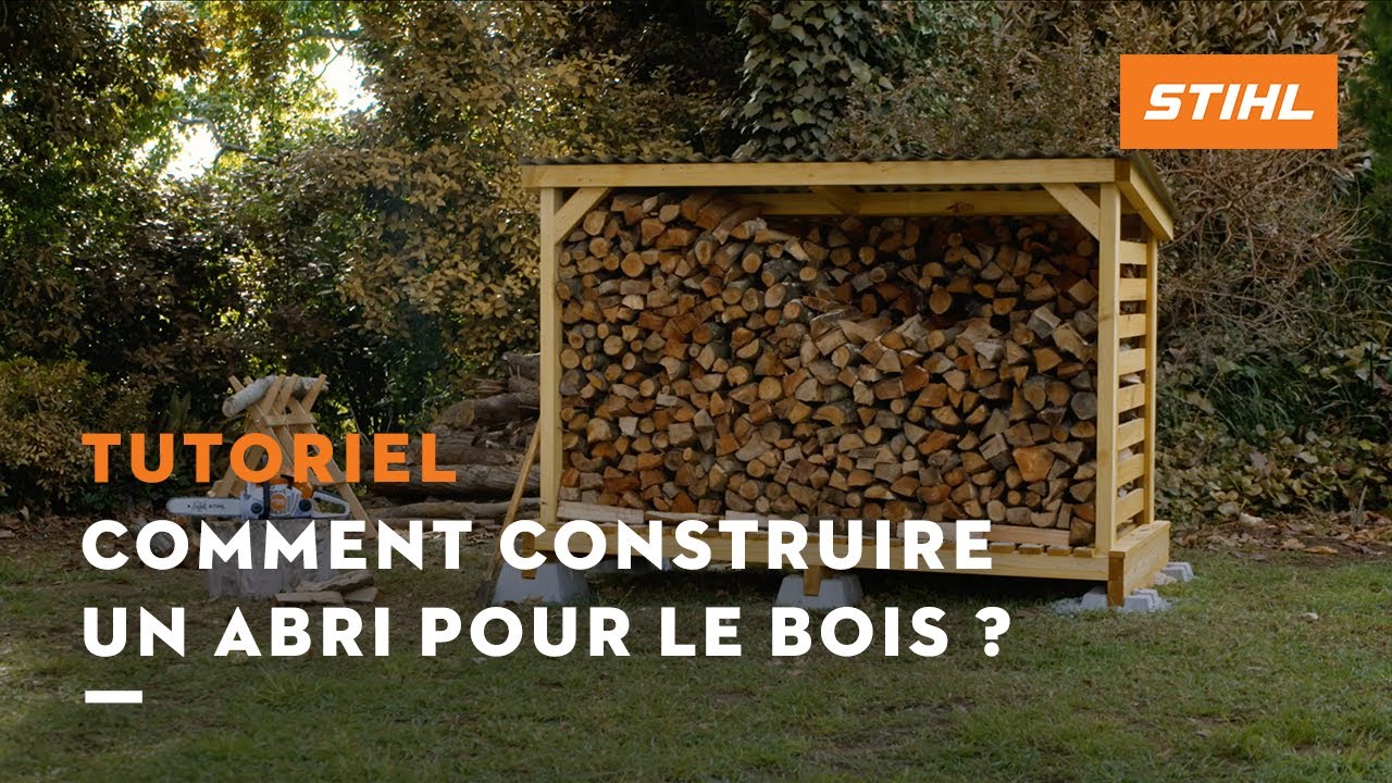 Comment construire un abri pour le bois ? - Project bricolage et DIY STIHL