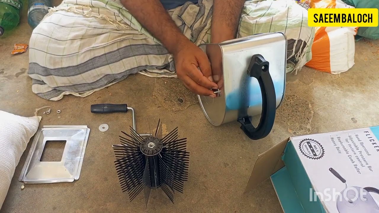 Flicker Machine Fitting | Saeem Baloch دانہ مشین فٹینگ