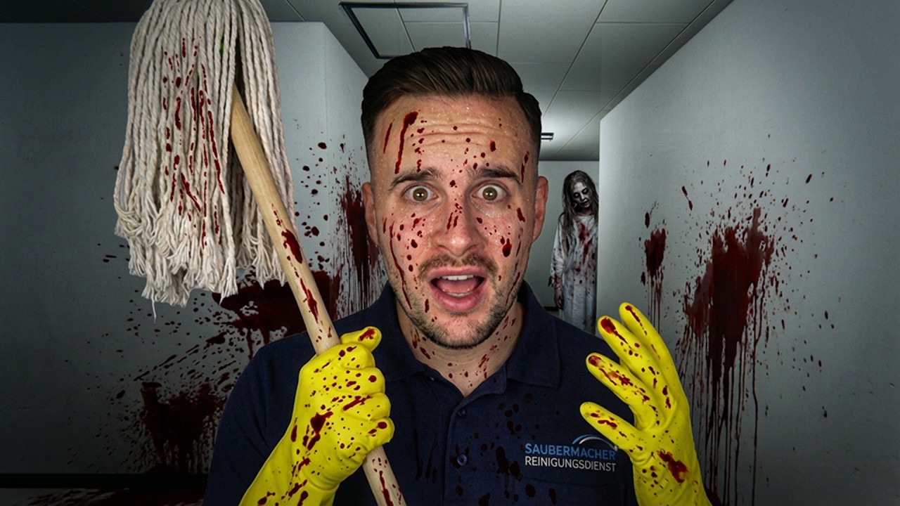 Ich muss NACHTS in einem HORROR-BÜRO PUTZEN...