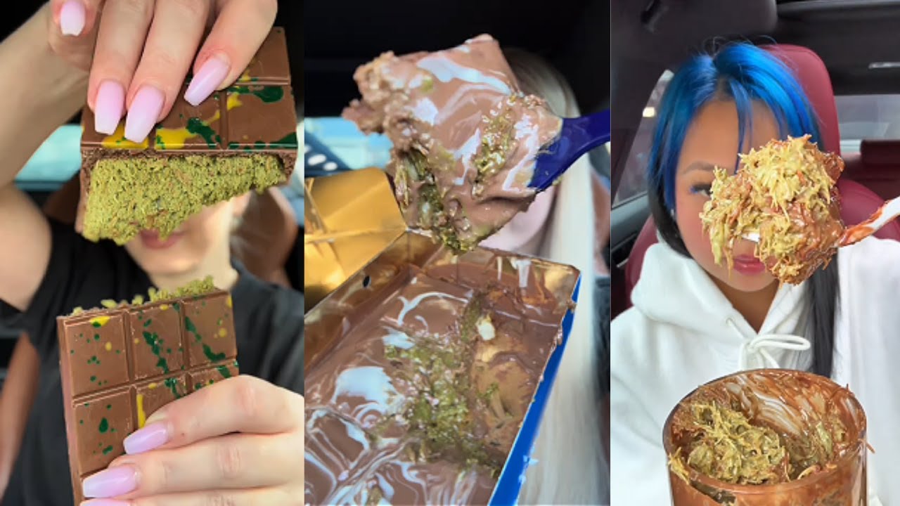 TIKTOK DUBAI CHOCOLATE MUKBANG COMPILATION 3