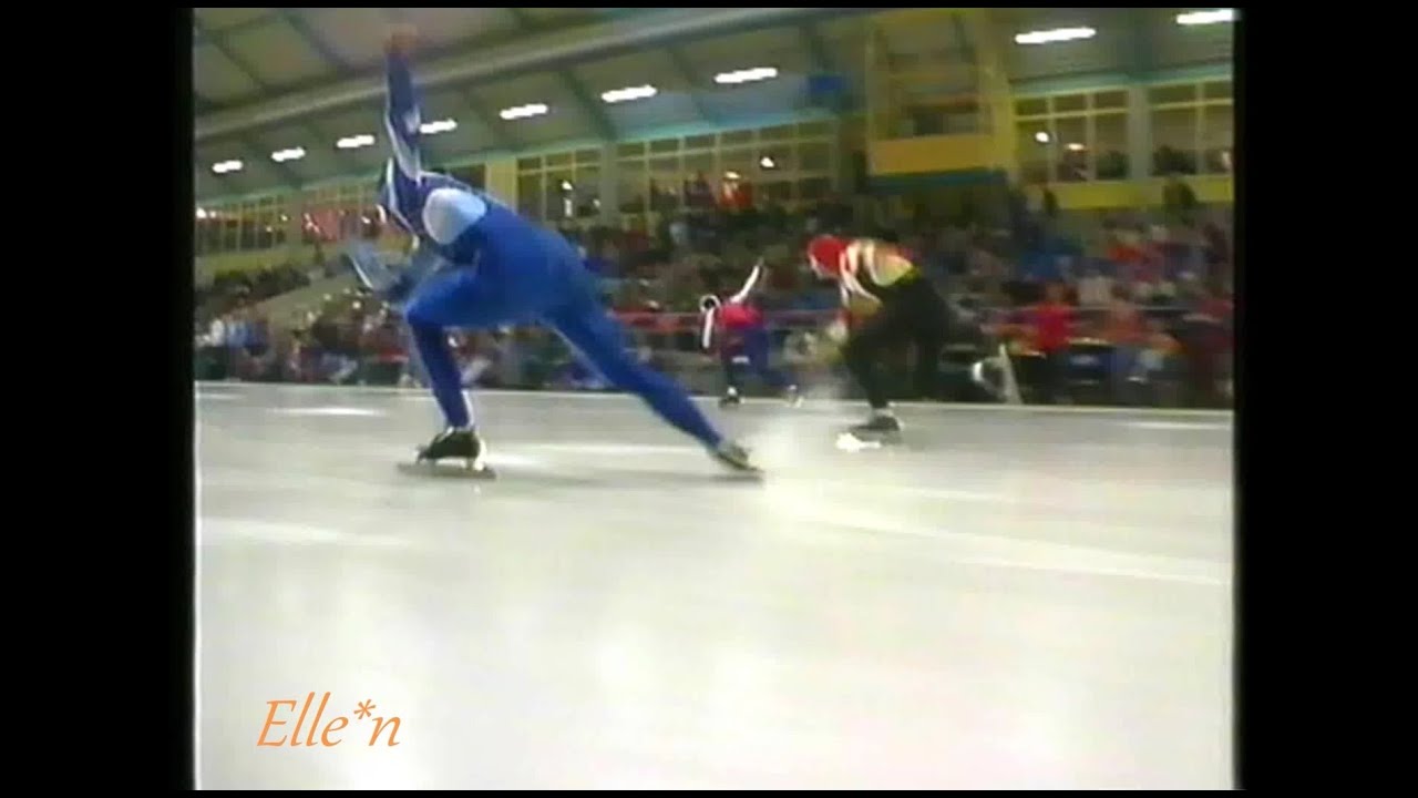 Veronica IJsgala Heerenveen 1992 - 100 m Golubev Zinke Ritsma Van Velde Søndrål Zhelezovskiy, etc