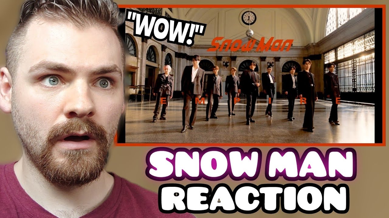 British Guy Reacts to Snow Man 